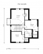Проект загородного коттеджа из пенобетона Rg4772 План4